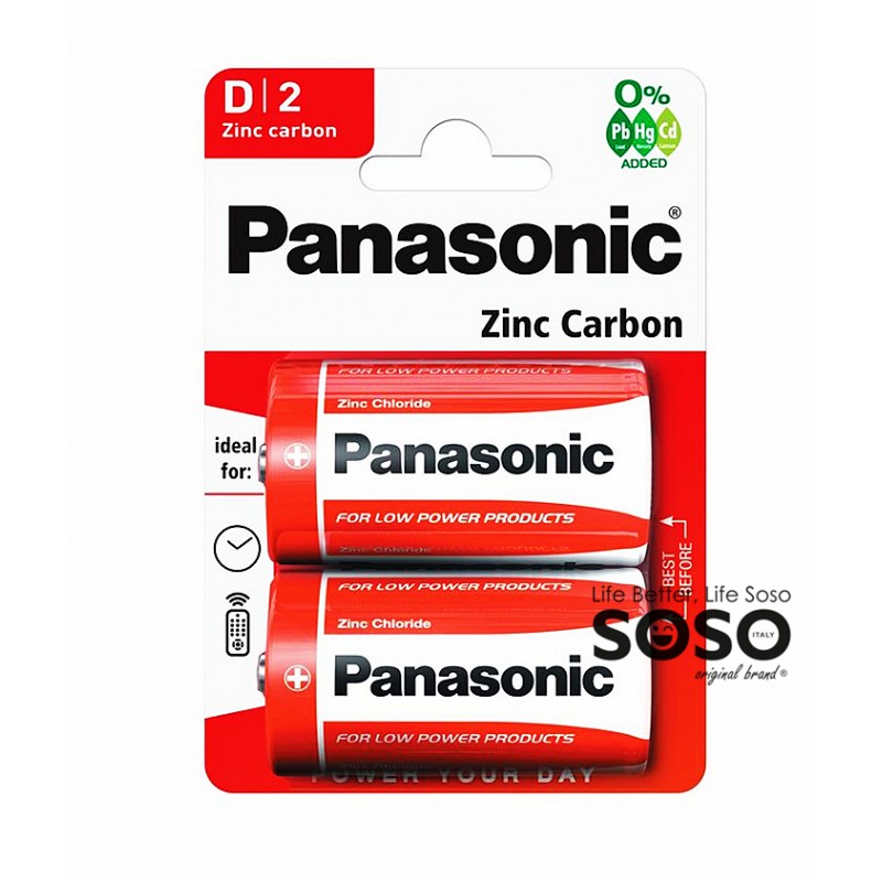 Panasonic zinc carbon D 2pz - 1