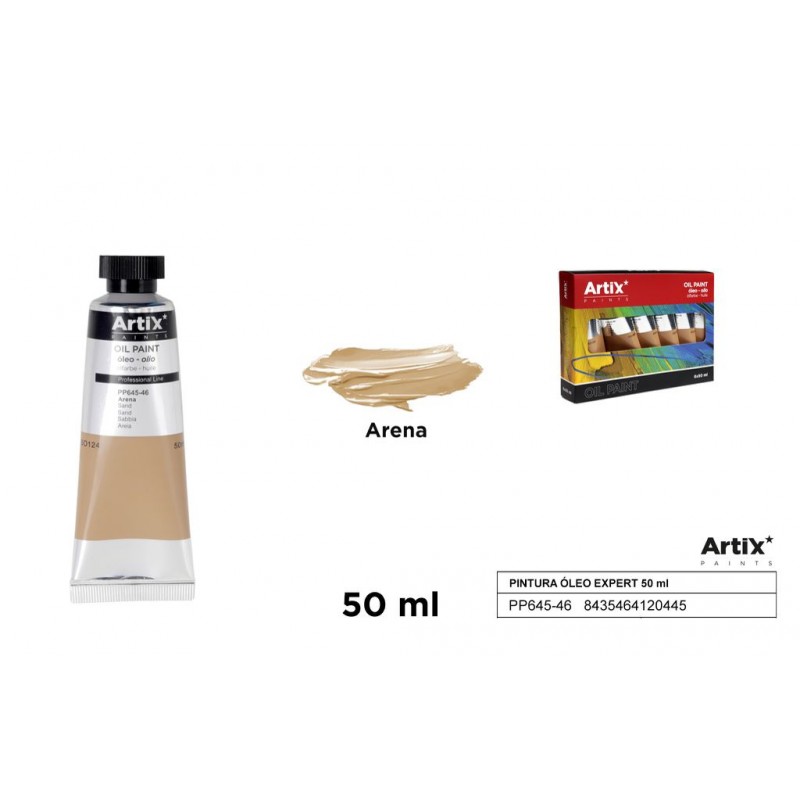 Colore ad Olio Sabbia - tubo 50 ml - Artix  1pz - offerte online colori ad olio