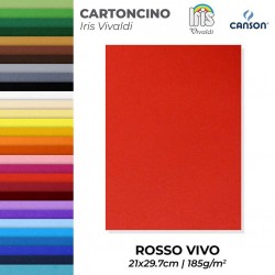 Canson Carta colorata ROSSO...
