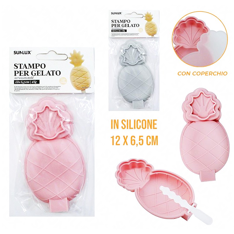 Stampo per gelato in silicone 12x6.5cm - 1