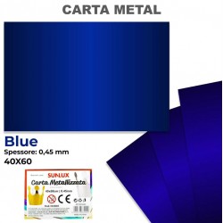 Carta Metallizzata BLUE...