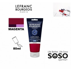 LEFRANC BOURGEIOS Acrilico fine 80ml bruno magenta - 1