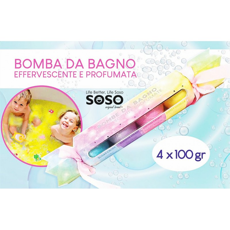 Bomba da bagno profumata 100 gr -Emporio