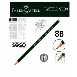 Faber-Castell castell 9000 matita di grafite 8B - 1
