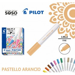 Pilot marcatore pale pastello arancio fine 1.0mm - 1