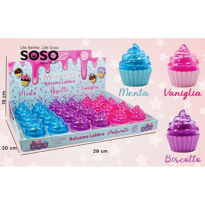 Balsamo labbra sweet cake - 1