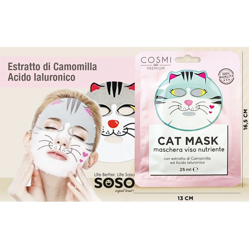 Maschera viso gatto 25ml - 1