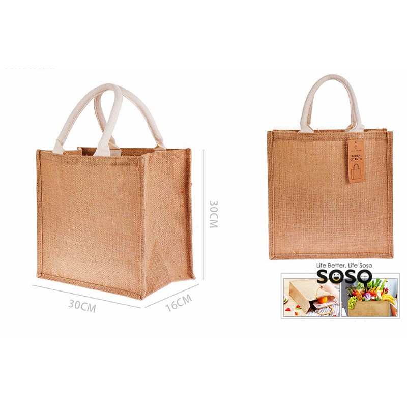 Borsa di iuta 30x30x16 - 1