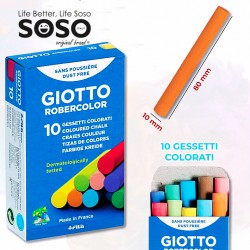 Giotto 10 gessetti colorati 10x80mm - 1