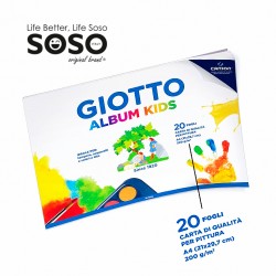 Giotto album pittura kinds a4 20ff 200g - 1