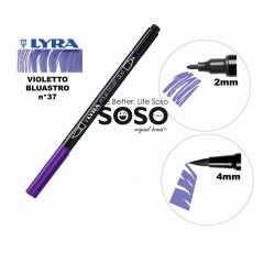 Lyra aqua brush duo marcatore n.37 violetto bluastro - 1