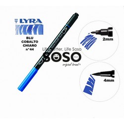 Lyra aqua brush duo n.44 blu cobalto - 2