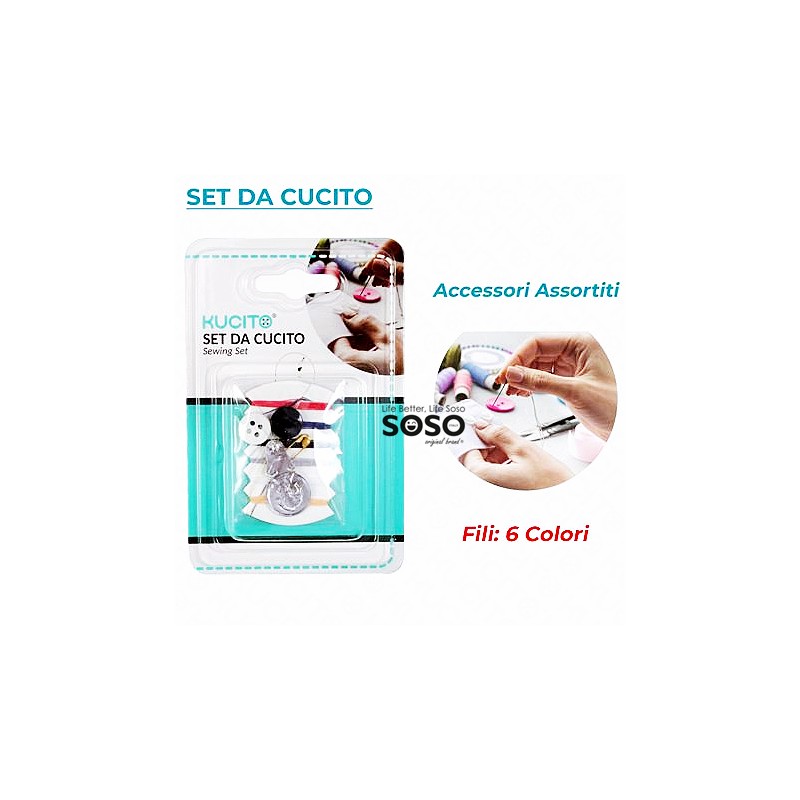 Set da cucito accessori assortite - 1