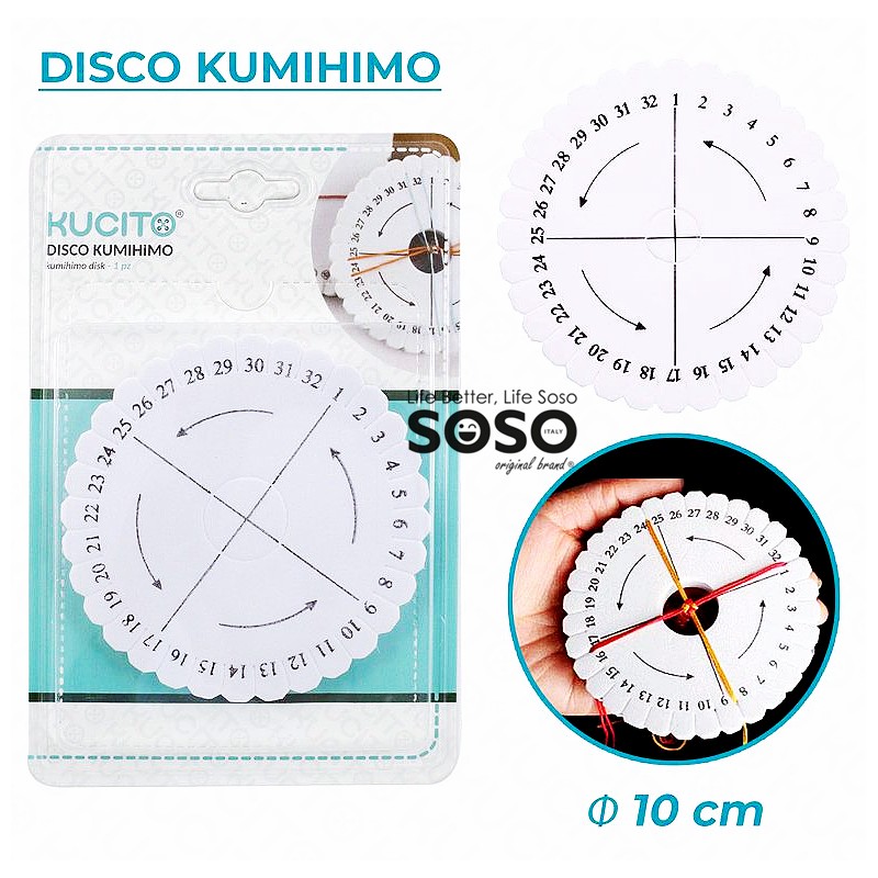 Disco kumihimo diametro 10cm - 1