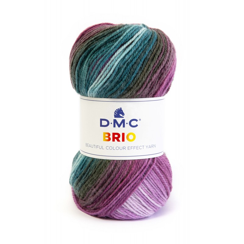 DMC Lana Brio sfumato 100g gomitolo 418 - 1