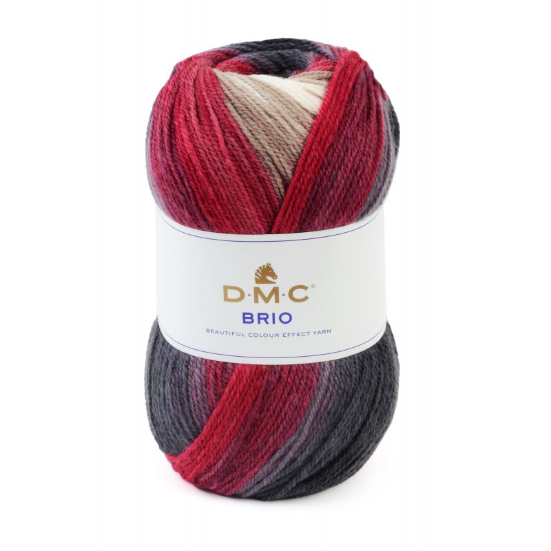 DMC Lana Brio sfumato 100g gomitolo 423 - 1