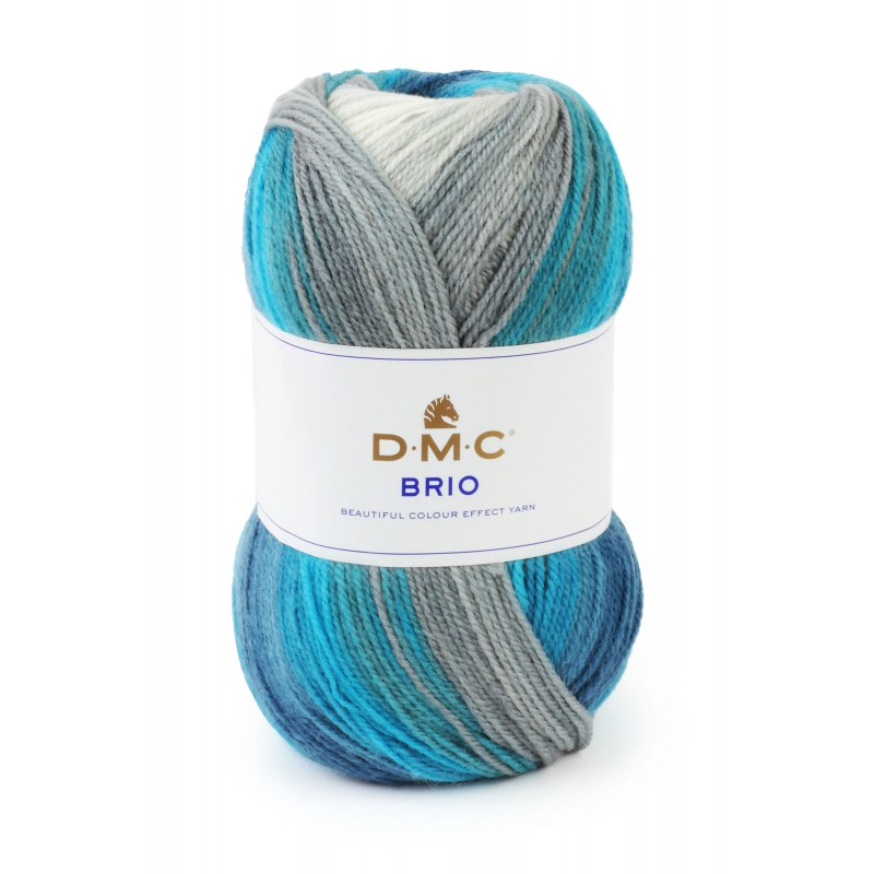 DMC Lana Brio sfumato 100g gomitolo 424 - 1