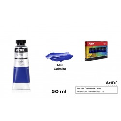 Colore ad Olio Blu Cobalto - tubo 50 ml - Artix - 1