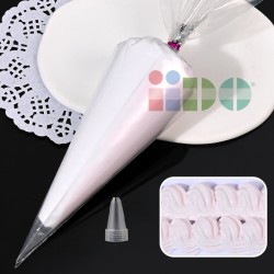 Colla cremosa DIY bicolori Bianco /Rosa chiara 100g - 1
