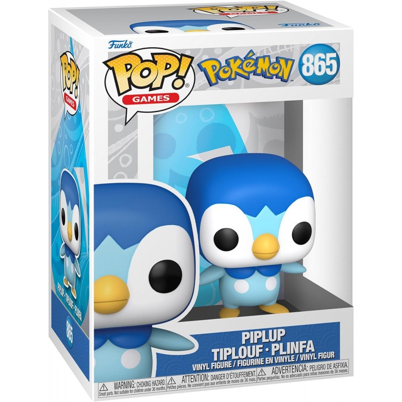 Funko POP! Games: Pokemon - Piplup - 1