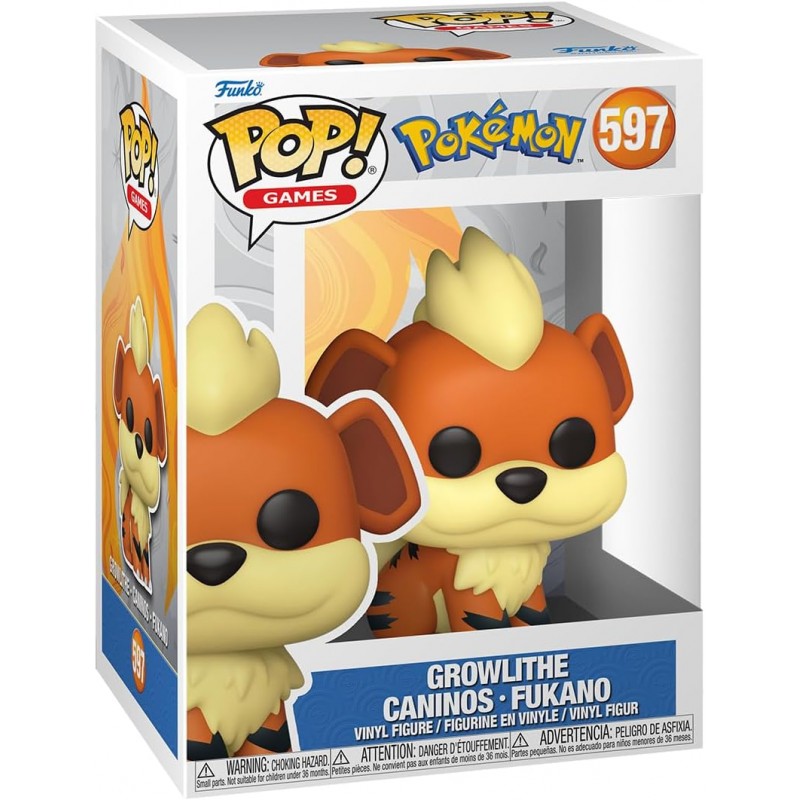 Funko Pop! Games: Pokemon - Growlithe - 1