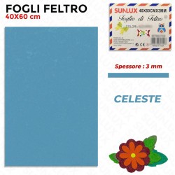 Foglio Feltro 60x40cm,...
