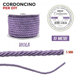 Cordoncino Viola 5 mm X 10 m