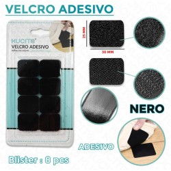 Velcro adesivo Nero f.to mm...