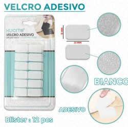 Velcro Adesivo Bianco f.to...