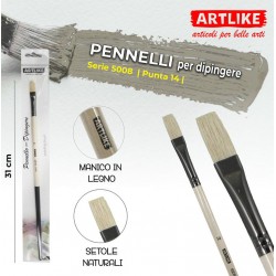 Pennello per dipingere punta 14 - Serie 5008 - Artlike