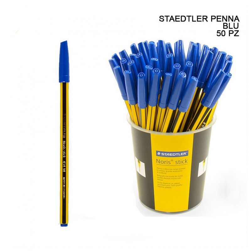 Staedtler Penna Sfera noris Stick 434M Blu