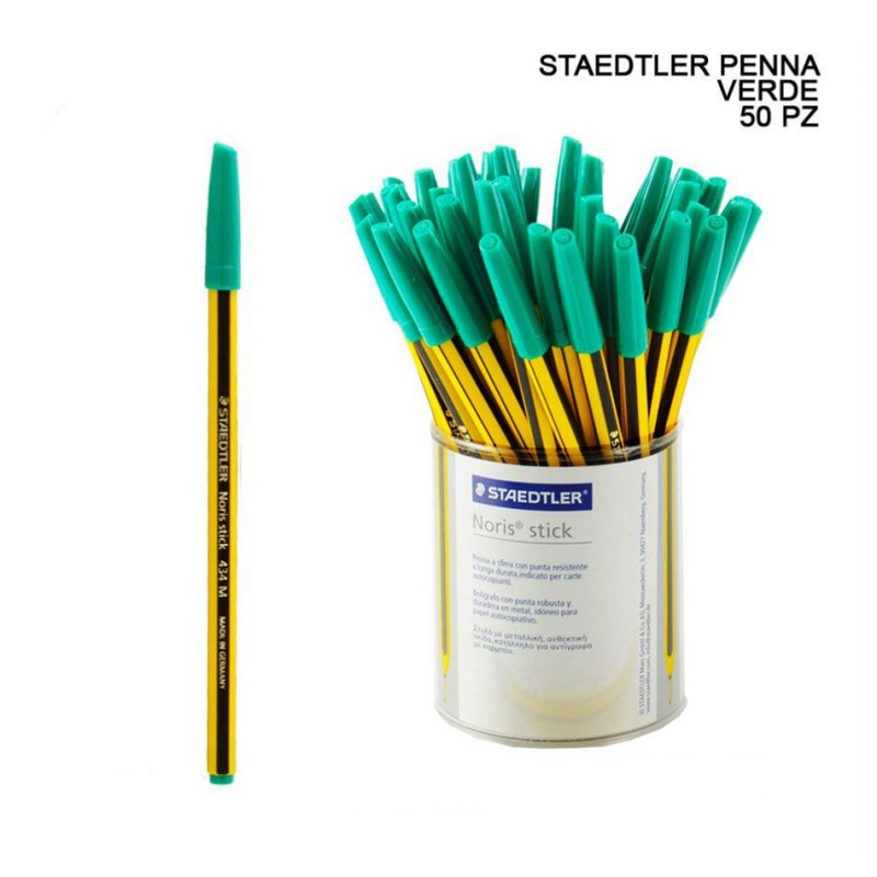 Staedtler Penna Sfera Noris Stick 434m Verde