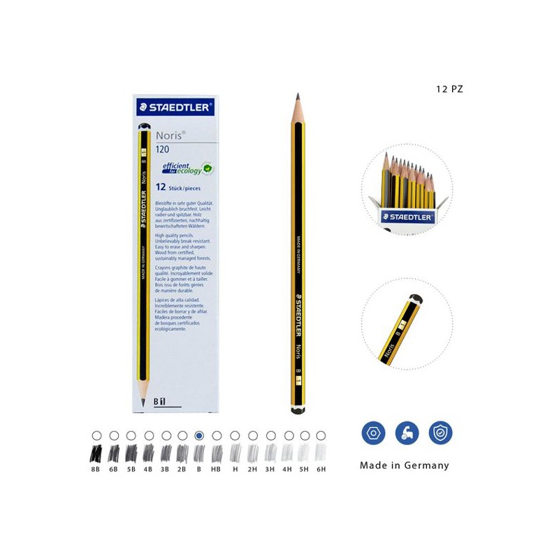 Staedtler Matita Grafite Noris B - 1