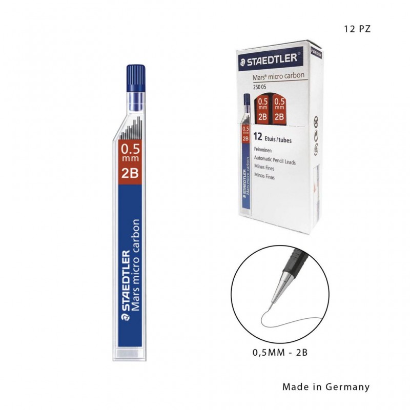 Staedtler Ast.Mine Mars Micro 0,5MM 2B - 1