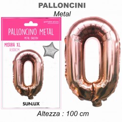 Palloncini mylar rosa oro...