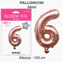 Palloncini mylar rosa oro...