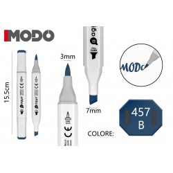 Marker Colore 457 B doppia punta 3mm 7mm - MODO - 1