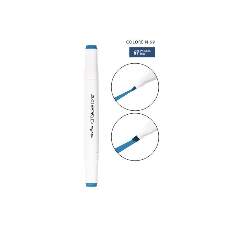 Twice Art Marker colore N69 a doppia punta - Pryma - 1