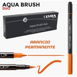 Lyra aqua brush duo n.12 arancio permanente - 1