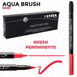 Lyra aqua brush duo n.20 rosso permanente - 1