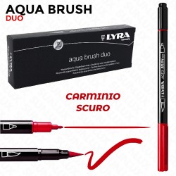 Lyra aqua brush duo n.26 carminio scuro - 1