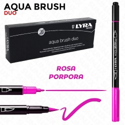 Lyra aqua brush duo rosa porpora - 1