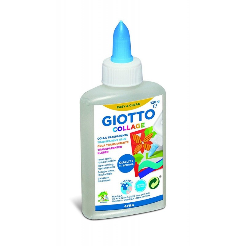 Giotto collage colla trasparente  flacone 120g - 2