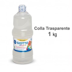 Giotto collage colla trasparente flacone 1kg - 1