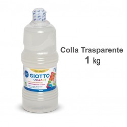 Giotto collage colla trasparente flacone 1kg - 1