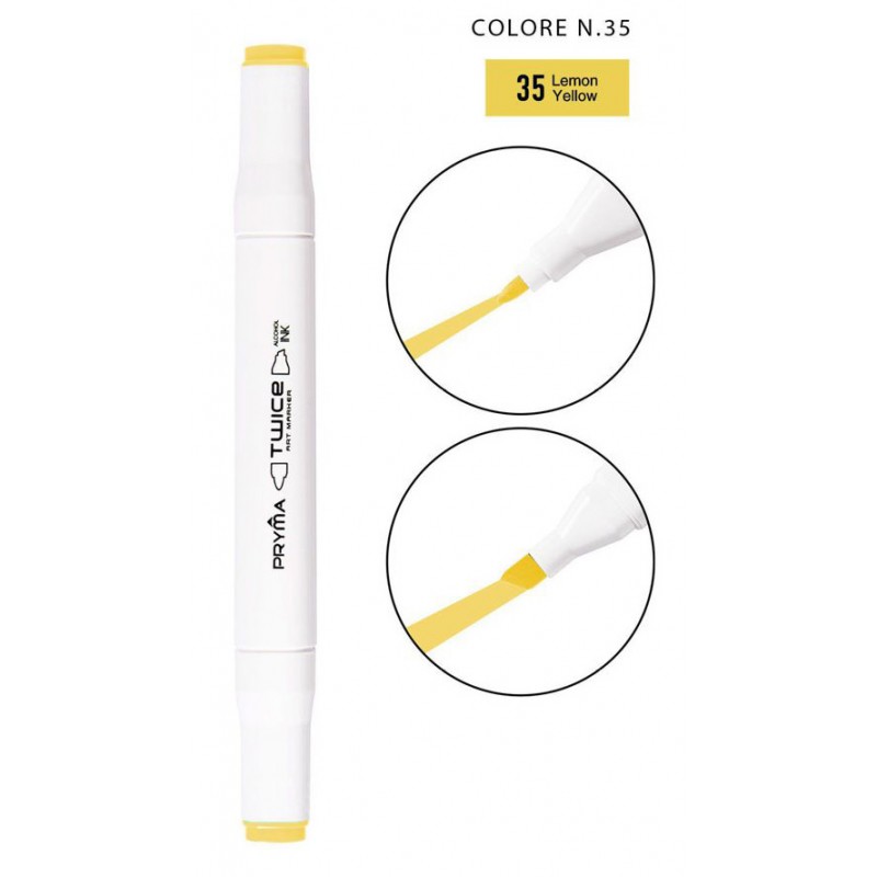 Twice Art Marker colore N35 a doppia punta - Pryma - 1