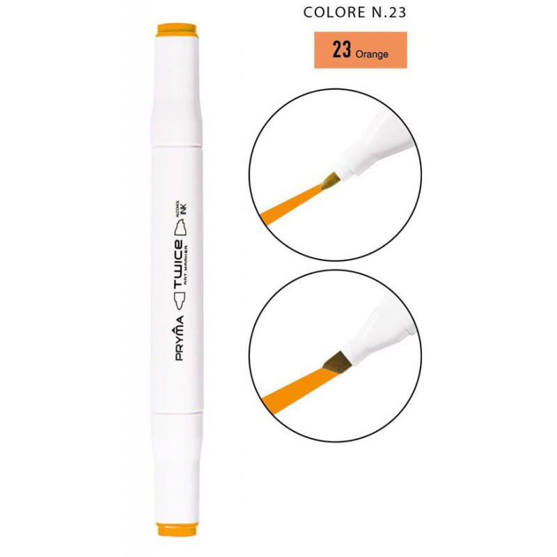 Twice Art Marker colore N23 a doppia punta - Pryma - 1