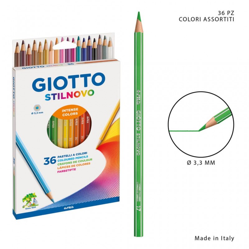 Giotto pastelli stilnovo 36pz bl. - 1