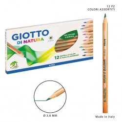 Giotto pastelli natura 12pz bl. - 1