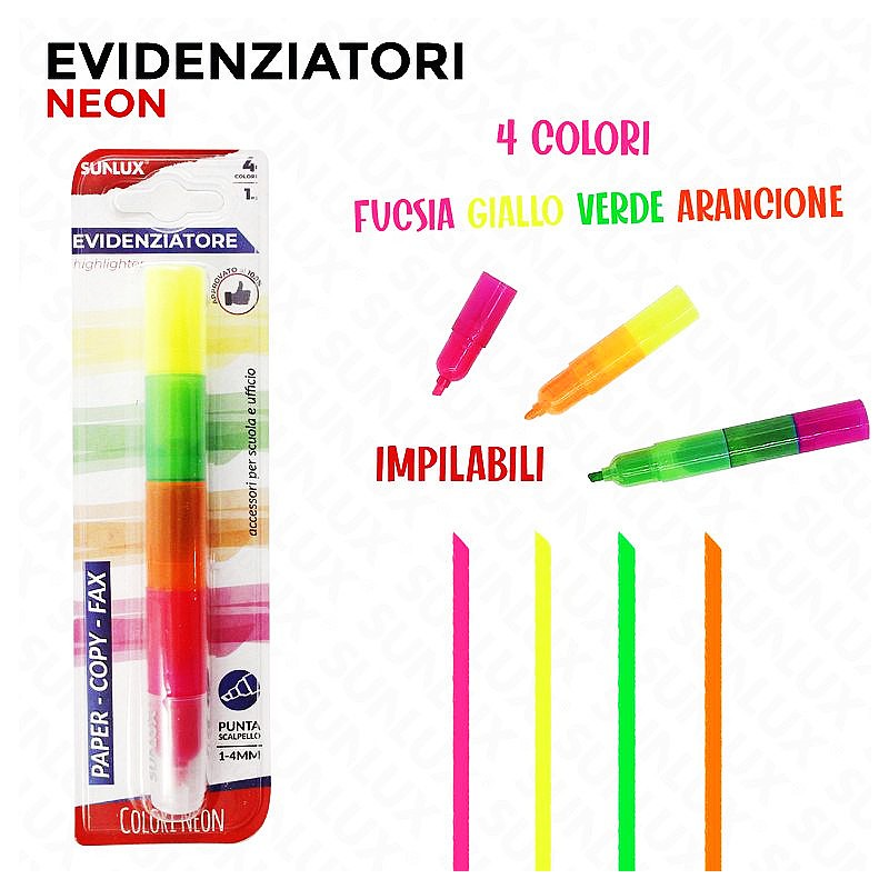 Kit Bic Pastel Penne evidenziatori e Block Notes in colori Pastello